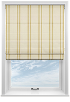 Adelaide, Winnies Stripe Stowe - Twist&Fit Roman Blind